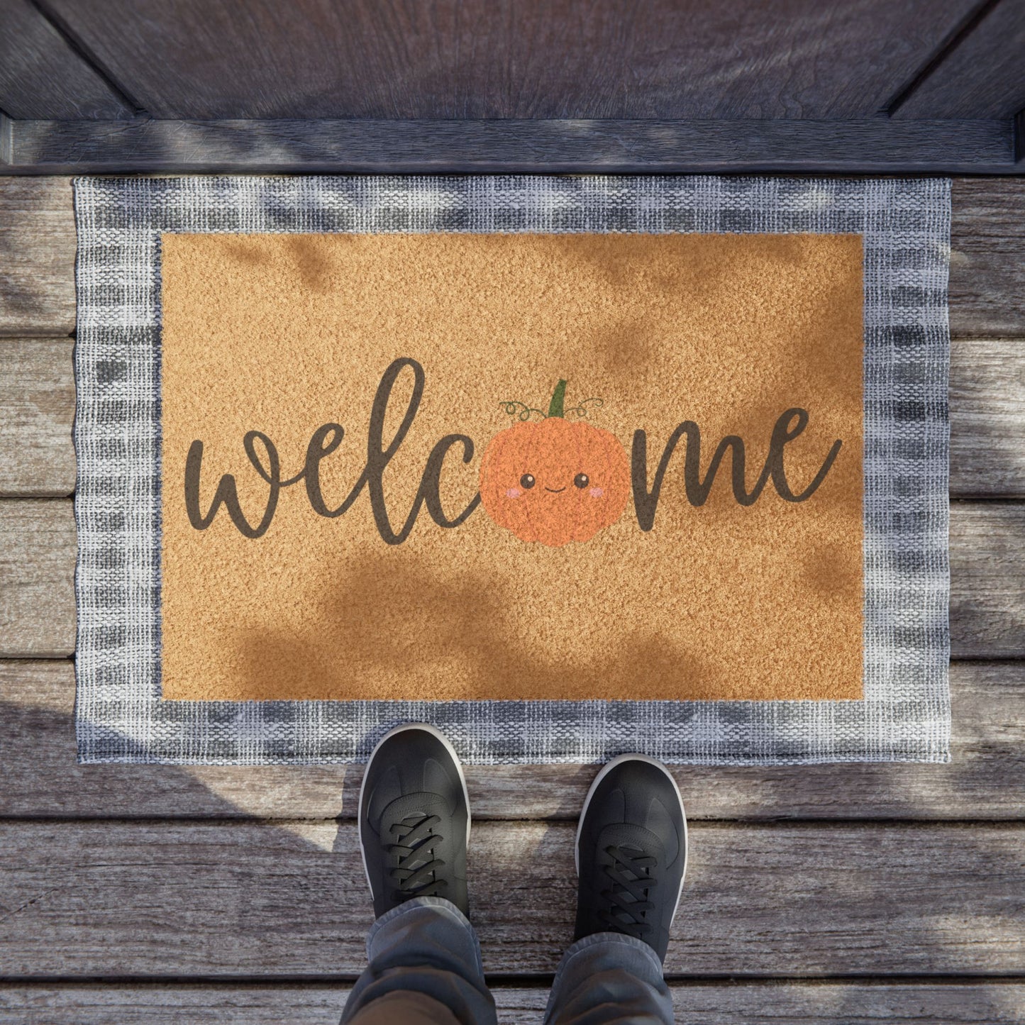Welcome Pumpkin // Doormat