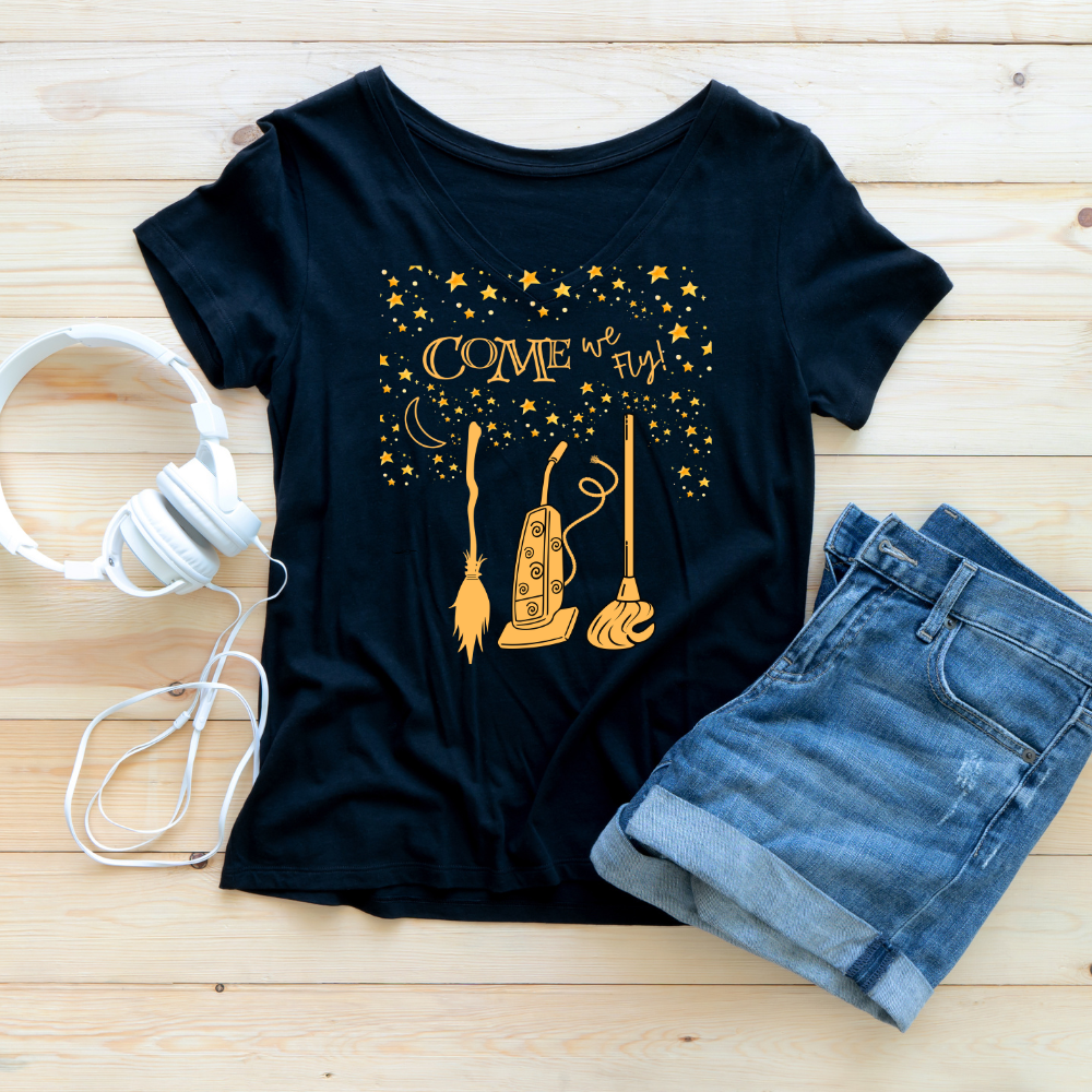 Come We Fly // Ladies' Boyfriend T-Shirt