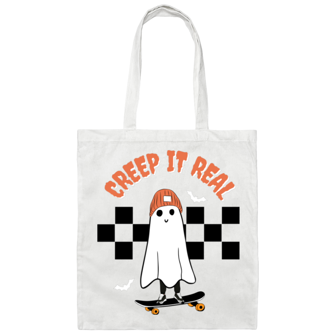 Creep It Real // Canvas Tote Bag