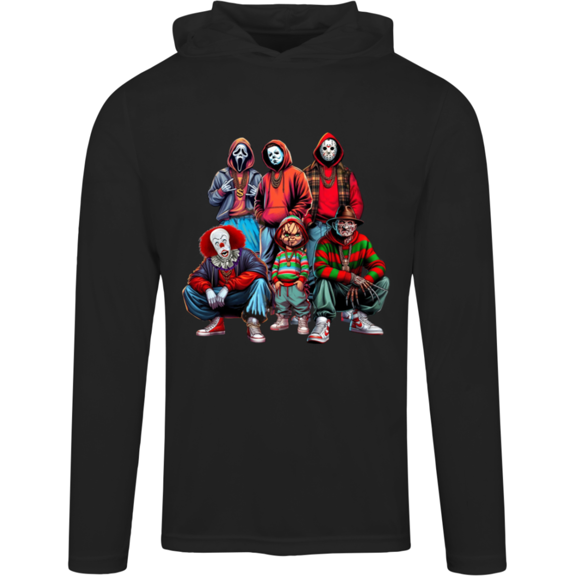 Halloween Gang // Mens Zone Hooded Tee