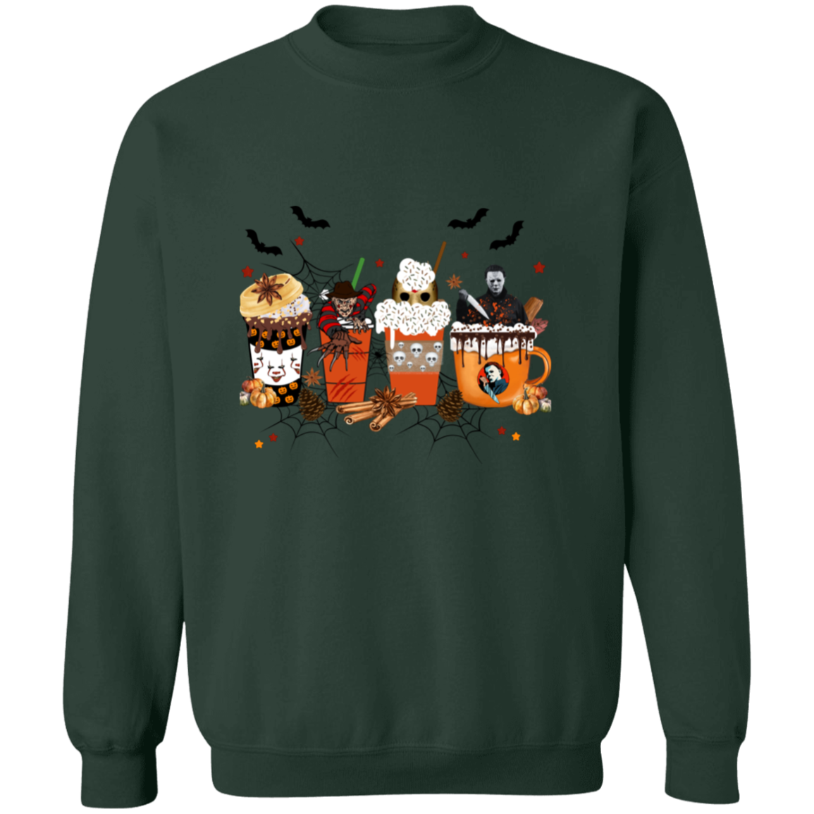 Killer Coffee // Crewneck Pullover Sweatshirt