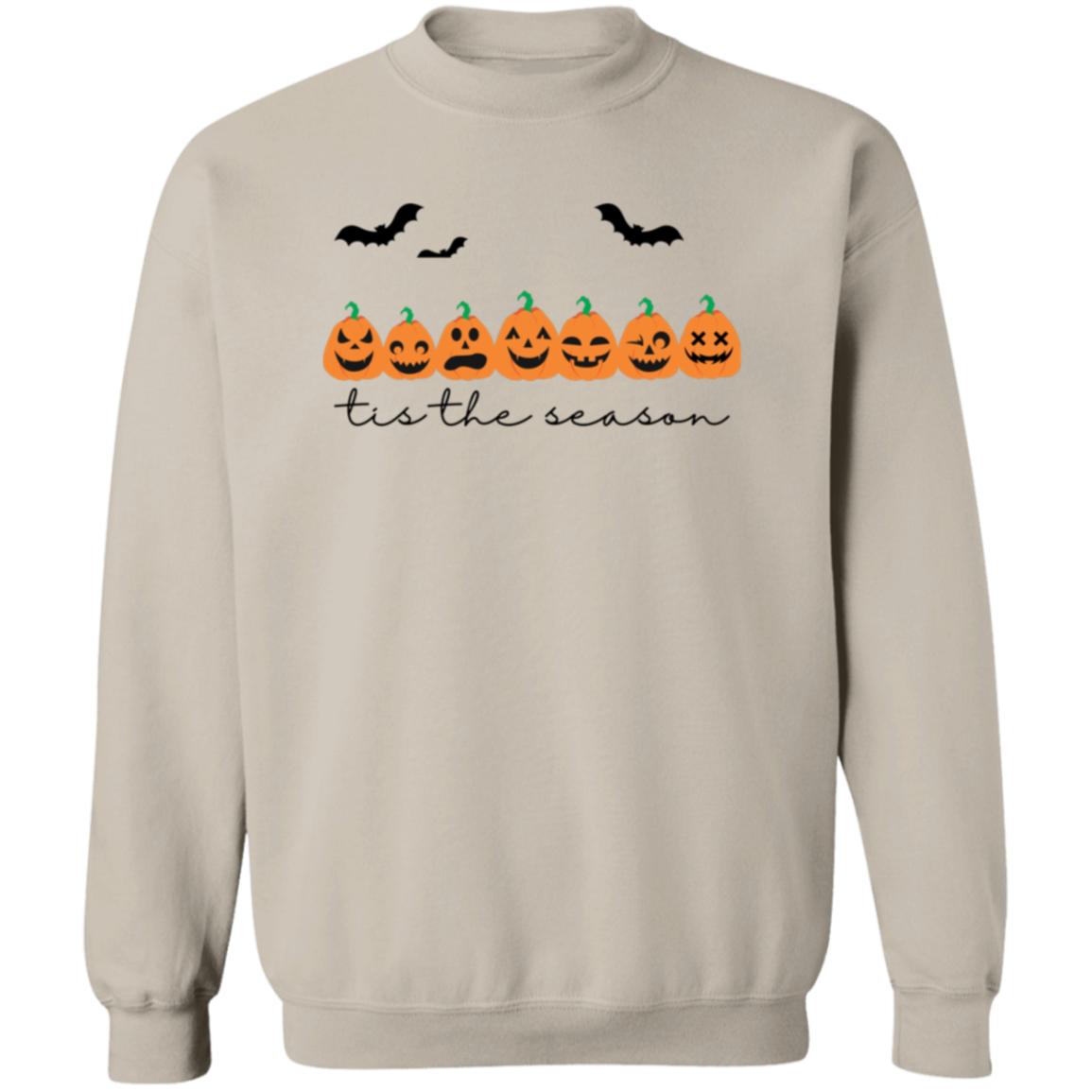 Tis the Season Halloween // Crewneck Pullover Sweatshirt
