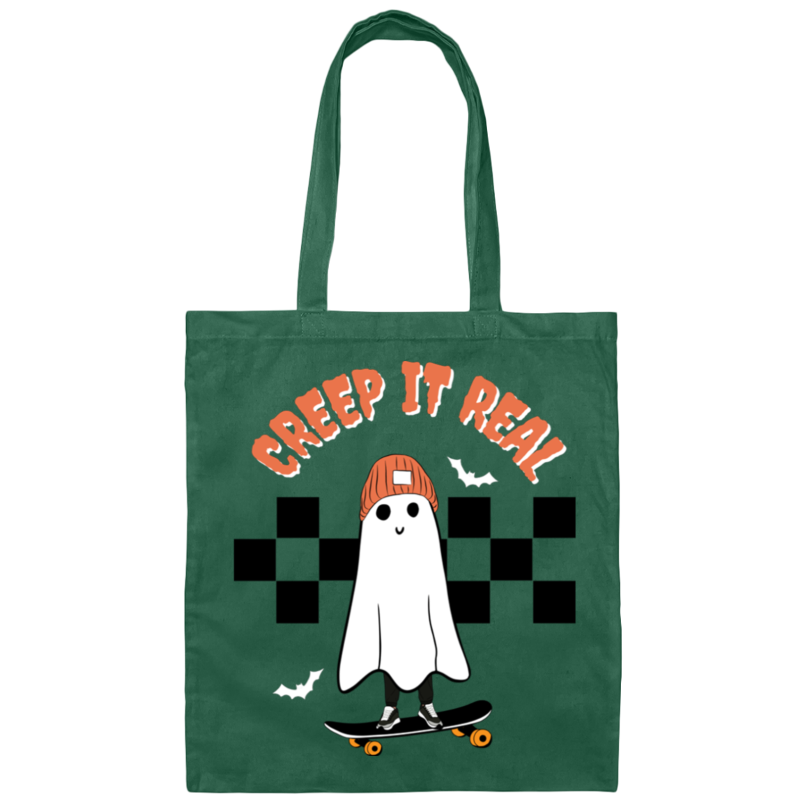 Creep It Real // Canvas Tote Bag