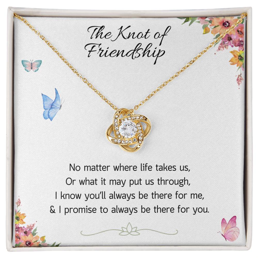 The Knot of Friendship // Love Knot Necklace