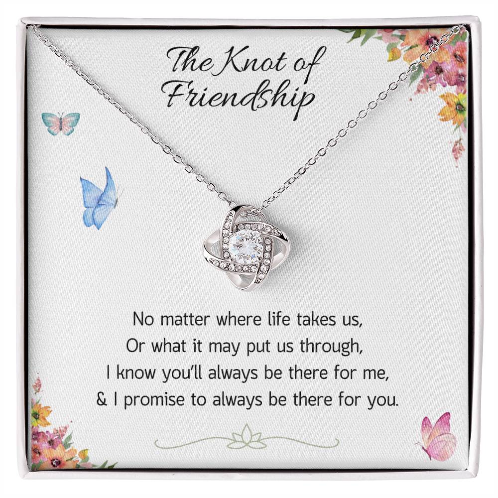 The Knot of Friendship // Love Knot Necklace