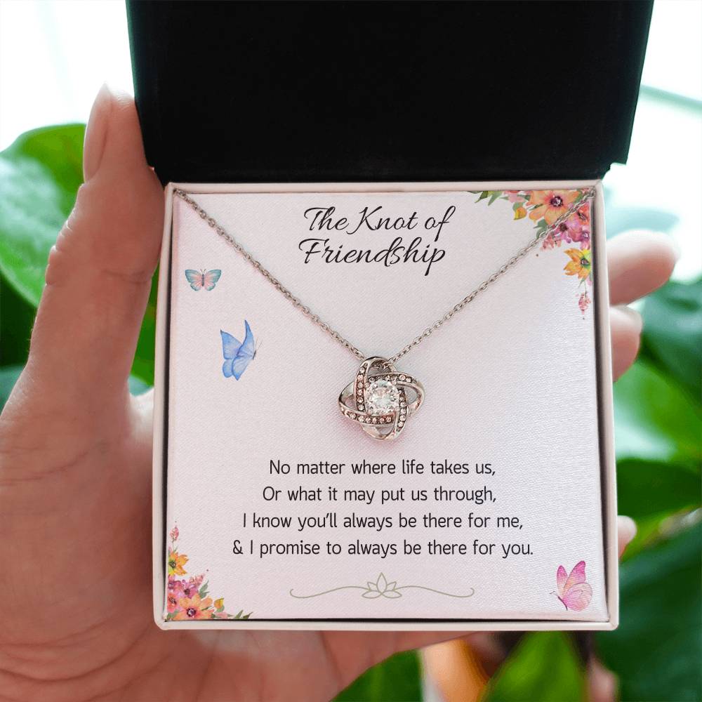 The Knot of Friendship // Love Knot Necklace
