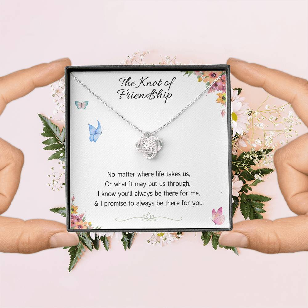 The Knot of Friendship // Love Knot Necklace