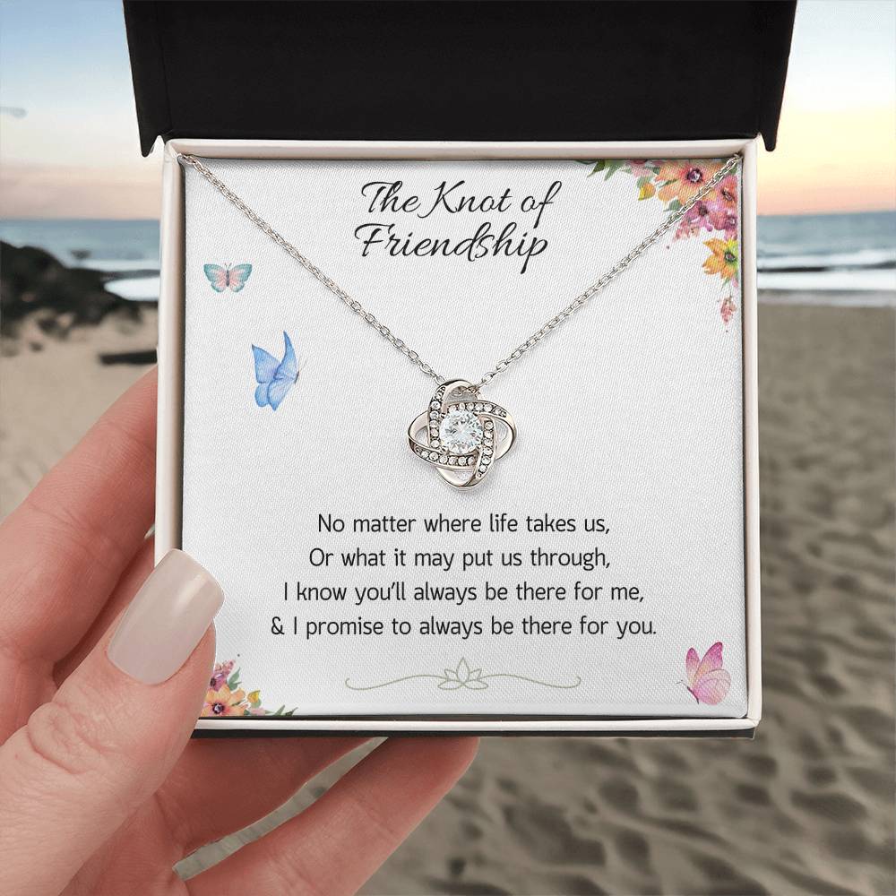 The Knot of Friendship // Love Knot Necklace