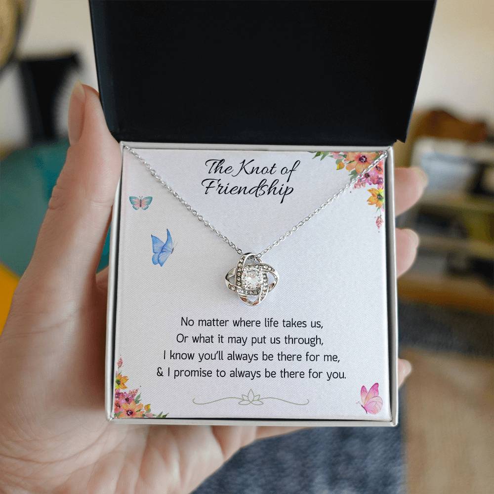The Knot of Friendship // Love Knot Necklace