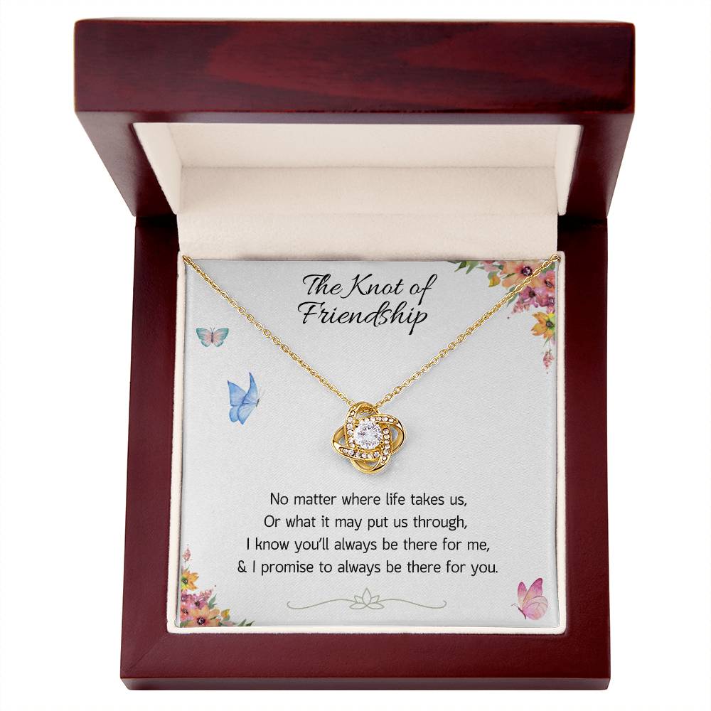 The Knot of Friendship // Love Knot Necklace