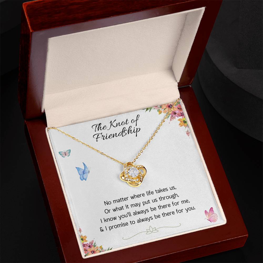 The Knot of Friendship // Love Knot Necklace