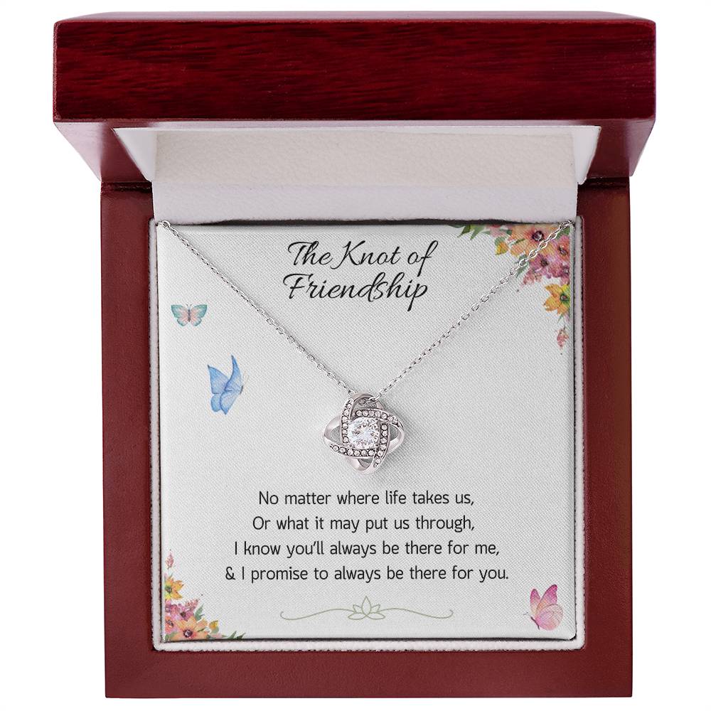 The Knot of Friendship // Love Knot Necklace