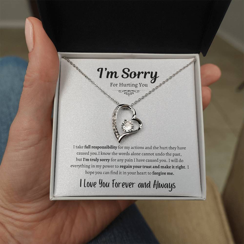 I'm Sorry // Forever Love Necklace