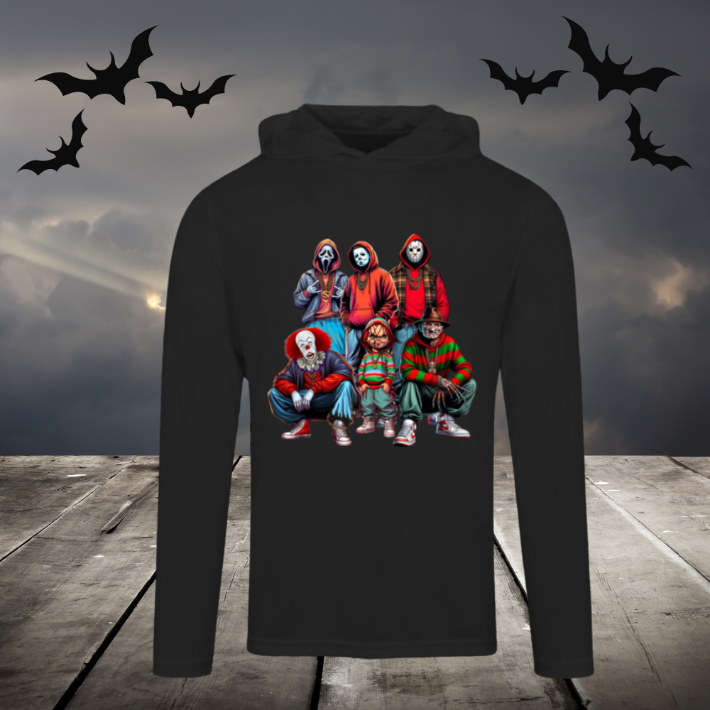 Halloween Gang // Mens Zone Hooded Tee